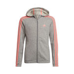 Tenisové Oblečení adidas 3 Stripes Full Zip Hoody